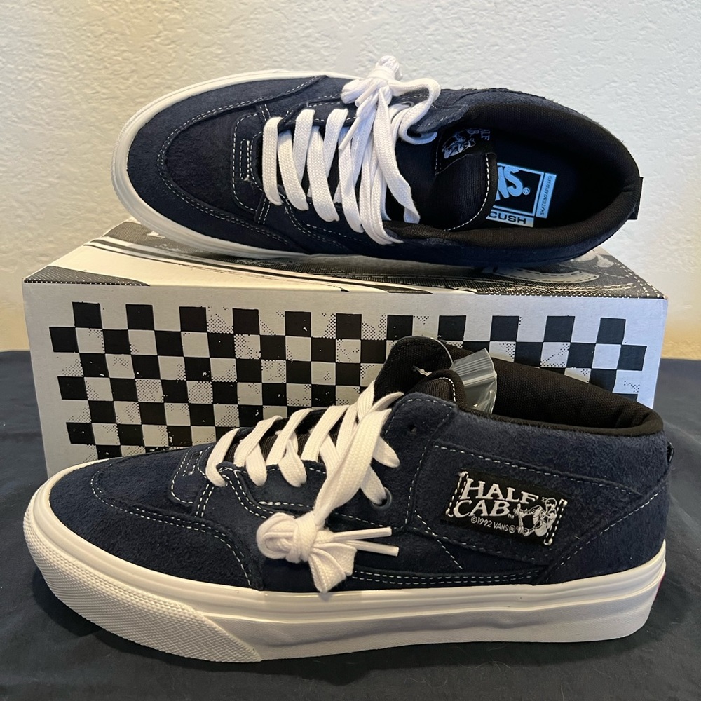 Vans Half Cab Men 8 Women 9.5 Never Worn Brand New in Box with Tags - Picture 2 of 4
